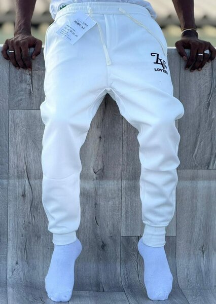 Pantalon de jogging blanc