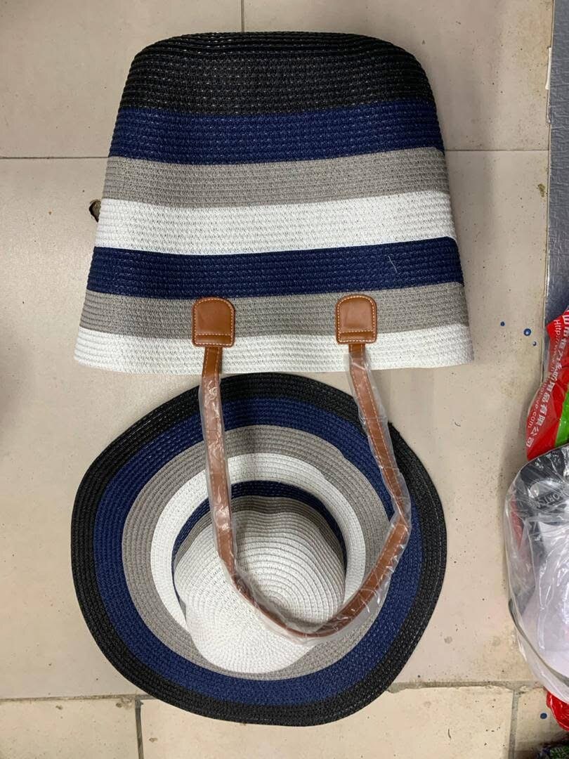 Ensemble Sac et Chapeau Plage