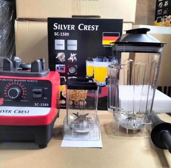 2 In 1 Silver Crest Blender