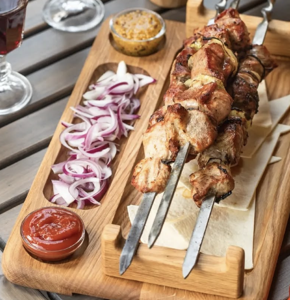 Подарочный набор для подачи шашлыка