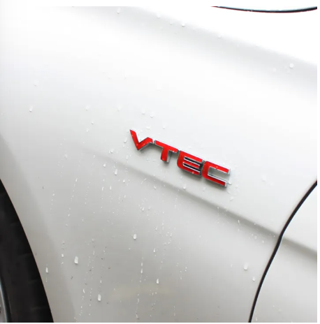 Car Metal 3D Sticker Styling Emblem for H.o.n.d.a V.T.E.C Logo