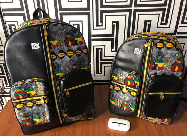 ANKARA PRINT DESIGN BACK PACKS