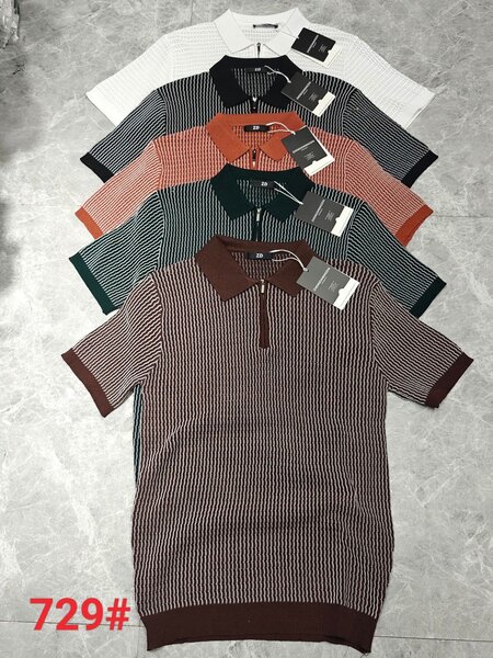 Polo rayé pour hommes