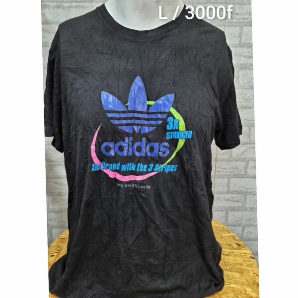 T-shirt Adidas noire homme