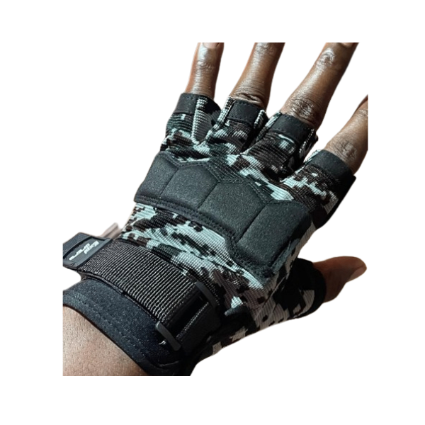 Quality leather hand gloves for gym, motor riding