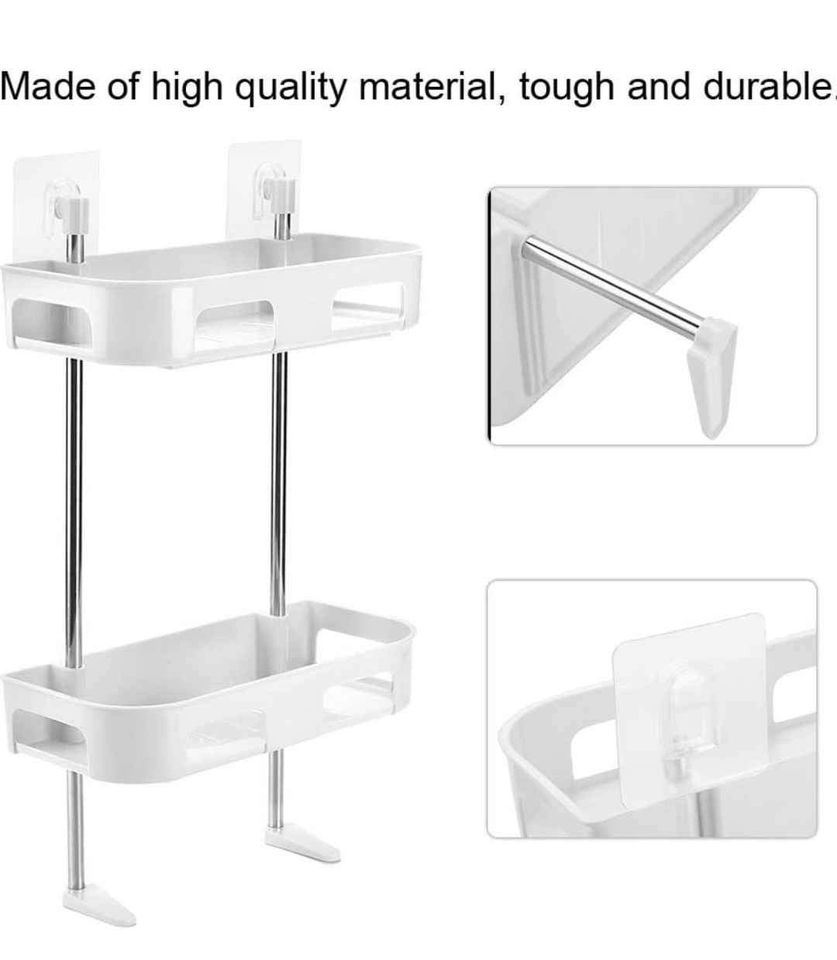 📌🛍 MINI ÉTAGÈRE DE RANGEMENT POUR SALLE DE BAIN ET CUISINE 👌🪛 SE POSE TRES FACILE