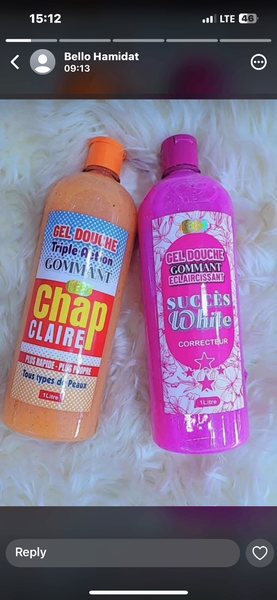 Chap claire Shower Gel