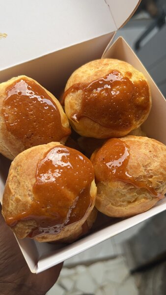 Choux à la crème pâtissière