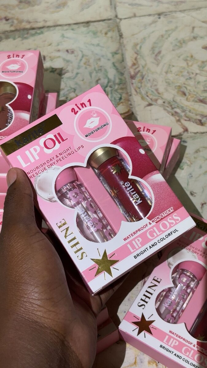 Duo Gloss et Huile à Lèvres