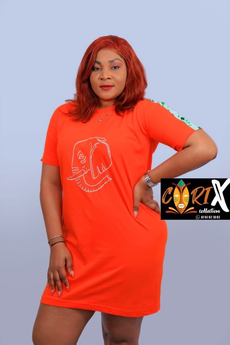 Robe décontractée élégante