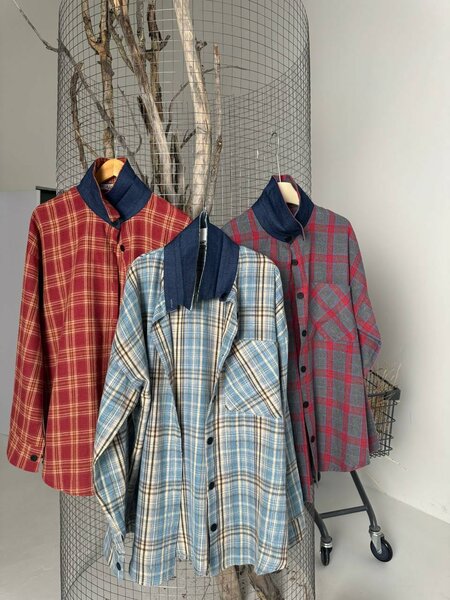 Рубашка в клетку