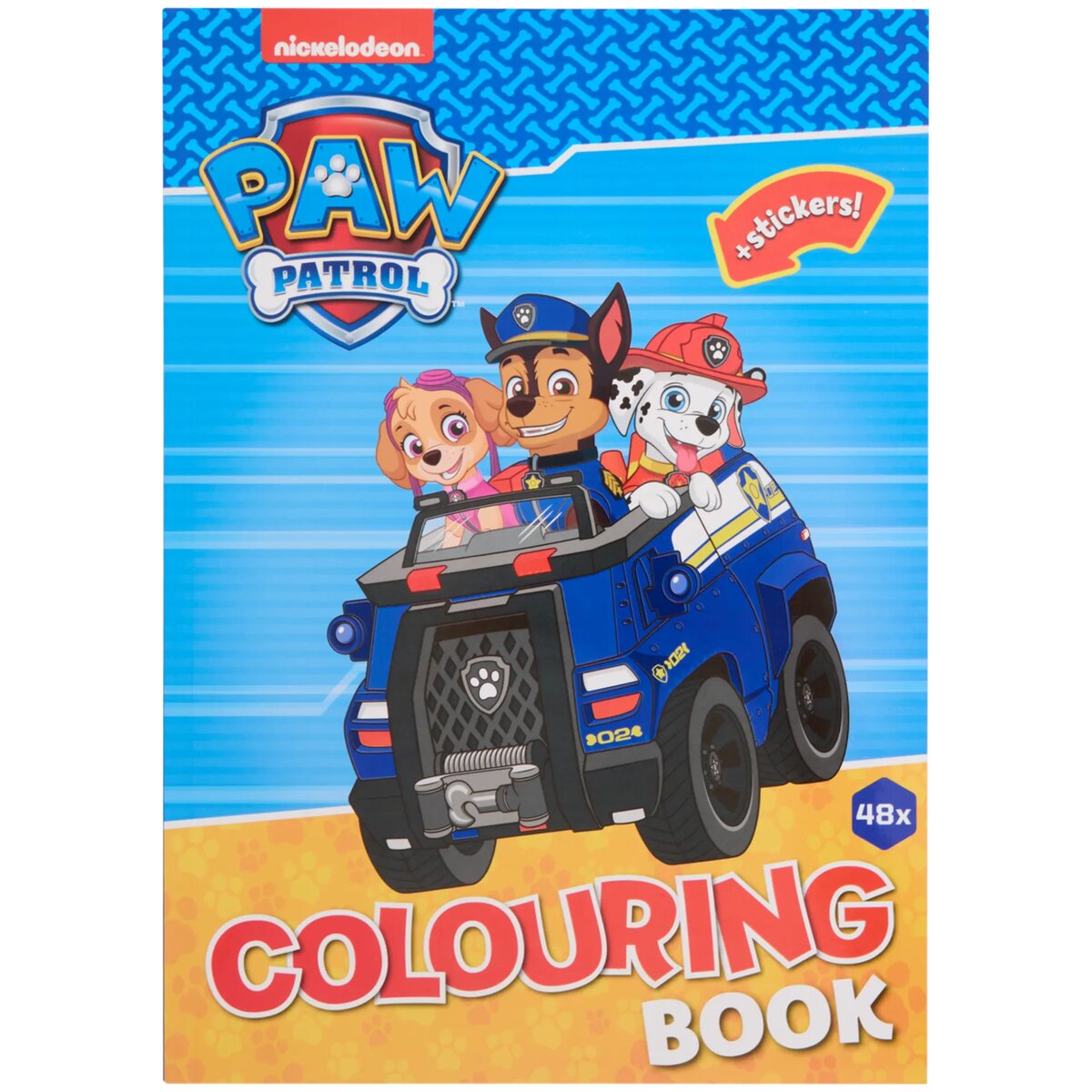 Livre de coloriage Paw Patrol