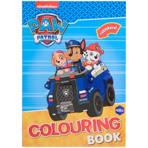 Livre de coloriage Paw Patrol