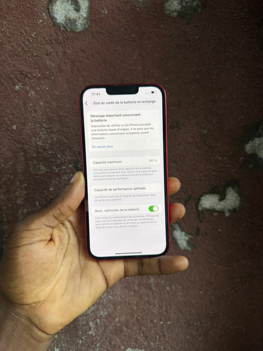 iPhone 13simple 128 GB  rouge