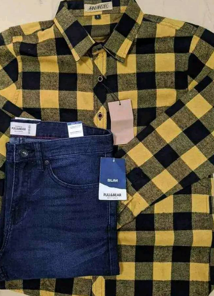 Set of a trousers and a tshirt