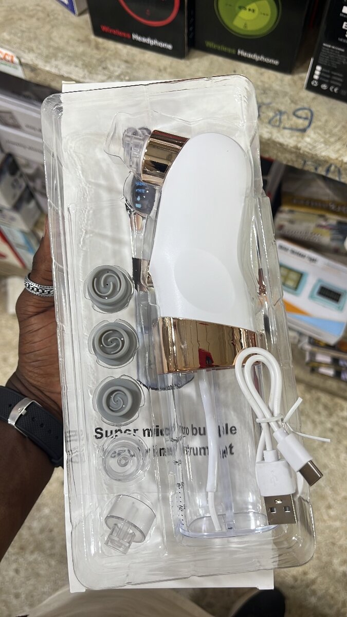 Appareil beauté microbulles