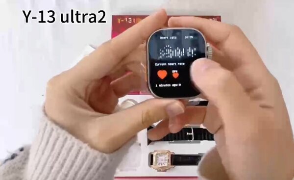 Couple Smart watch and Bracelet set