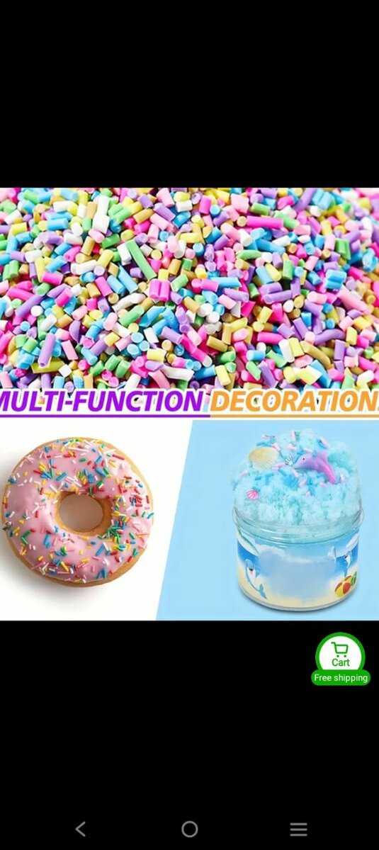 Sprinkle For Decorations cake Ice cream 1kg