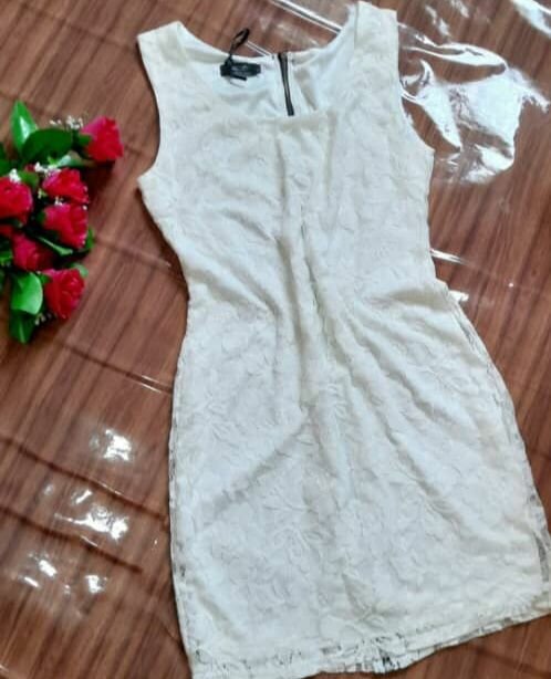 White Uk Stock Dress