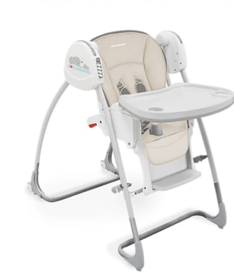 beige electric wing feeding chair