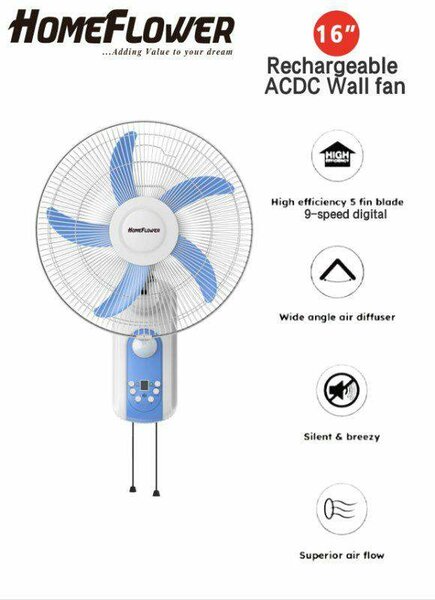 HomeFlower Rechargeable Fan