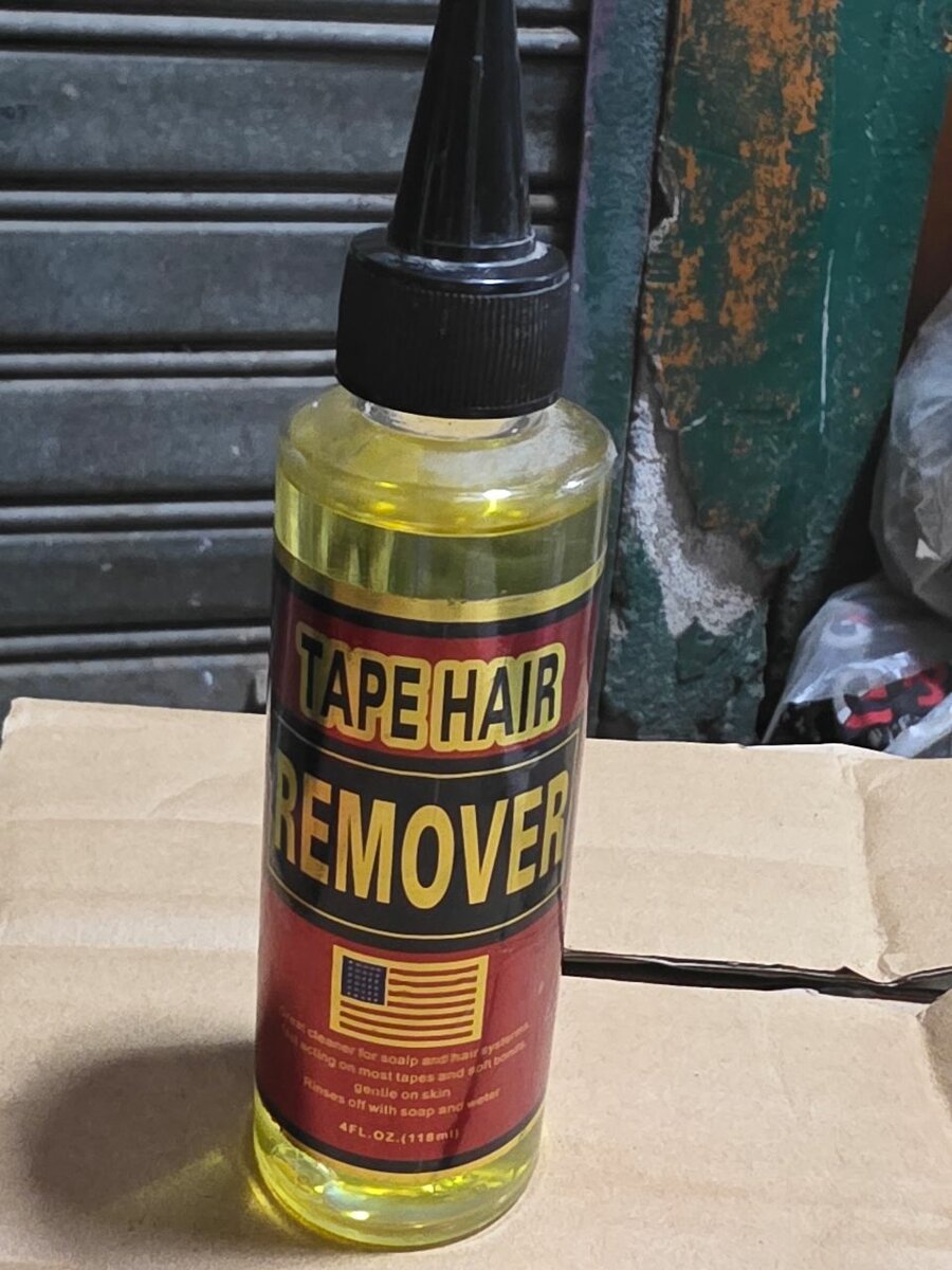 Tape Hair Remover Solution