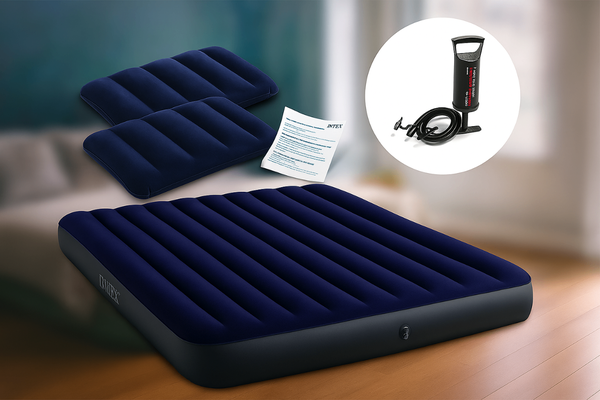 Matelas Gonflable 2 place+pomp