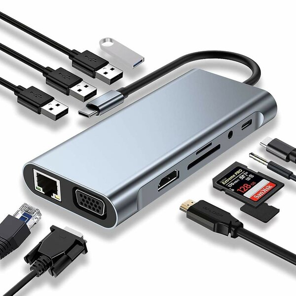 Hub USB-C Multifonction