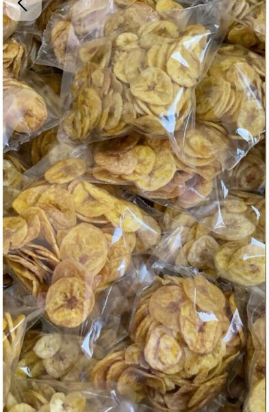 Chips de banane plantain croustillants