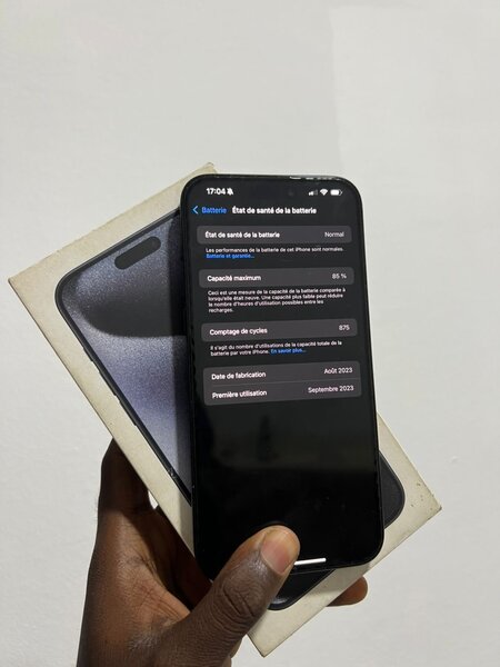 iPhone 15 Pro Max 128 Go