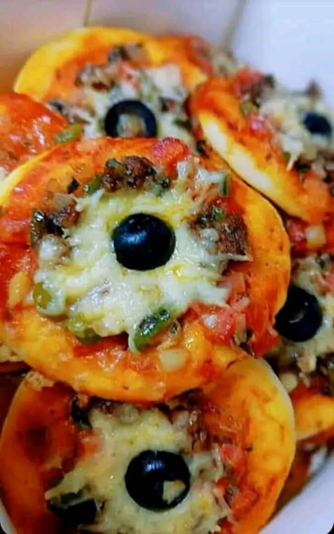 Mini pizzas savoureuses