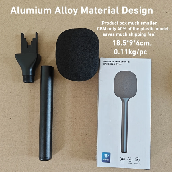 Canne à adaptateur Microphone