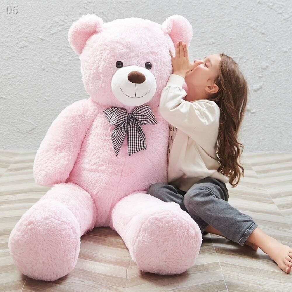 Giant Teddy Bear Plush Toy with Scarf - Large Stuffed Animal