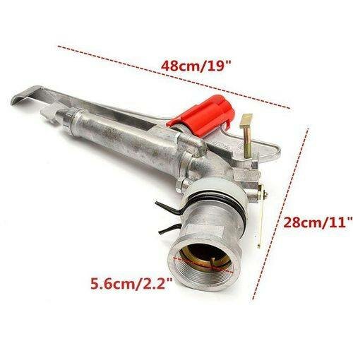 2" DN50 Zinc Alloy Nozzle Irrigation Sprinkler Gun Water Sys