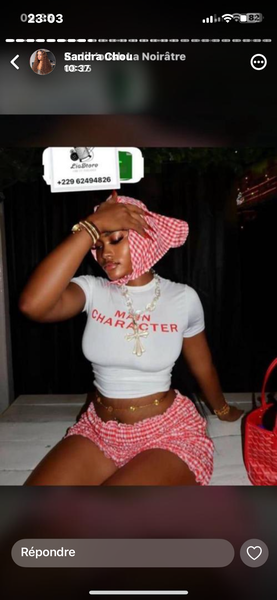 Ensemble Top et Jupe Femme