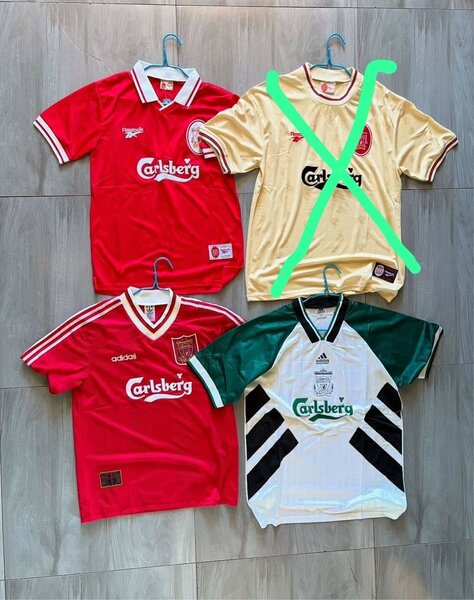 Maillot de Liverpol vintage