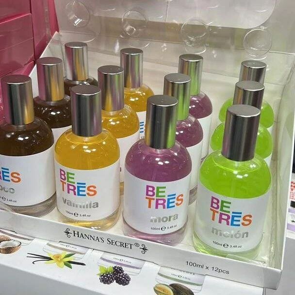 Sprays parfumés BETRES 4 senteurs