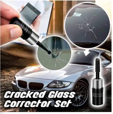 Windshield Automotive Glass Crack Nano Repair Fluid Kit