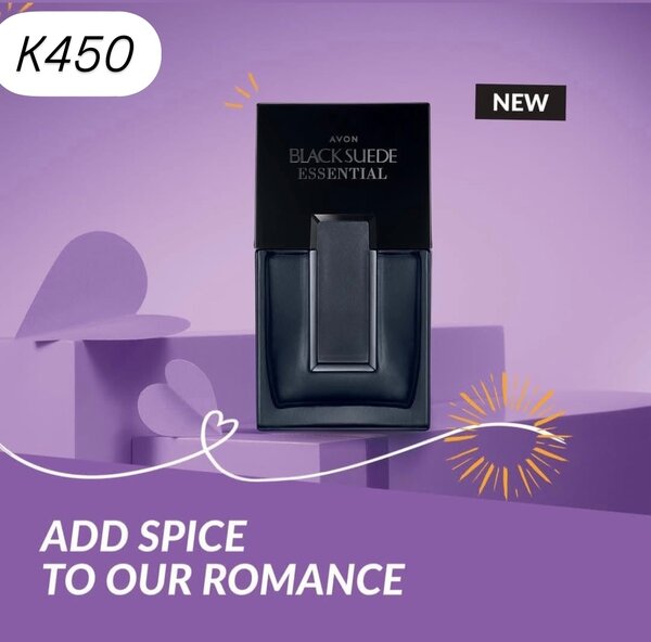 Black suede Essential by Avon