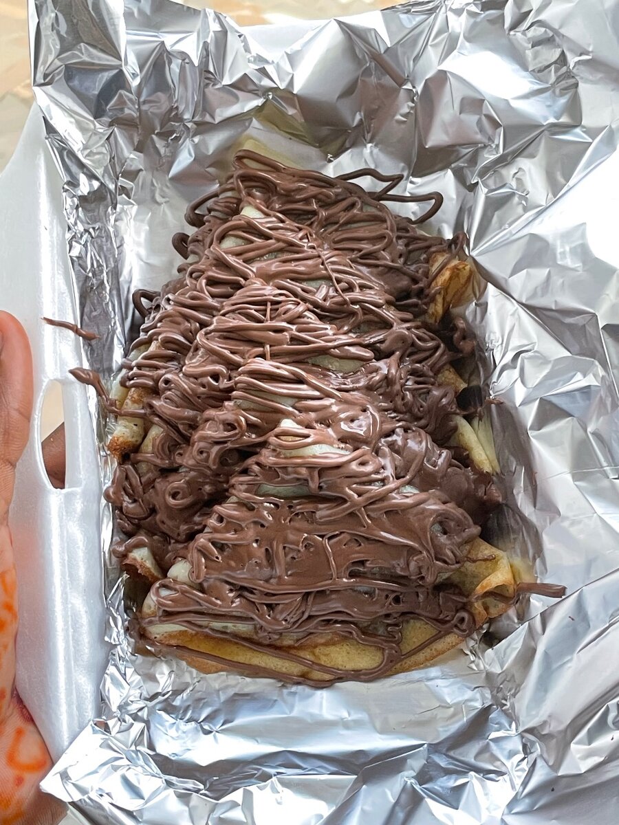 Crêpes au Nutella Gourmandes