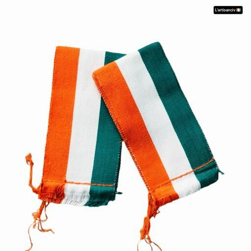 Paire d'echarpes nobles