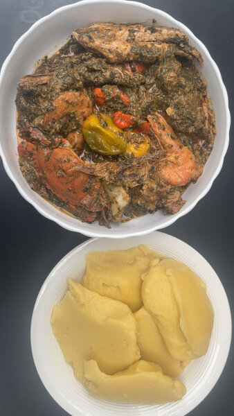 Sauce Dah arachide avec kabato