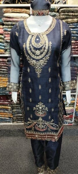 Beautiful Embroidery Stitched dress