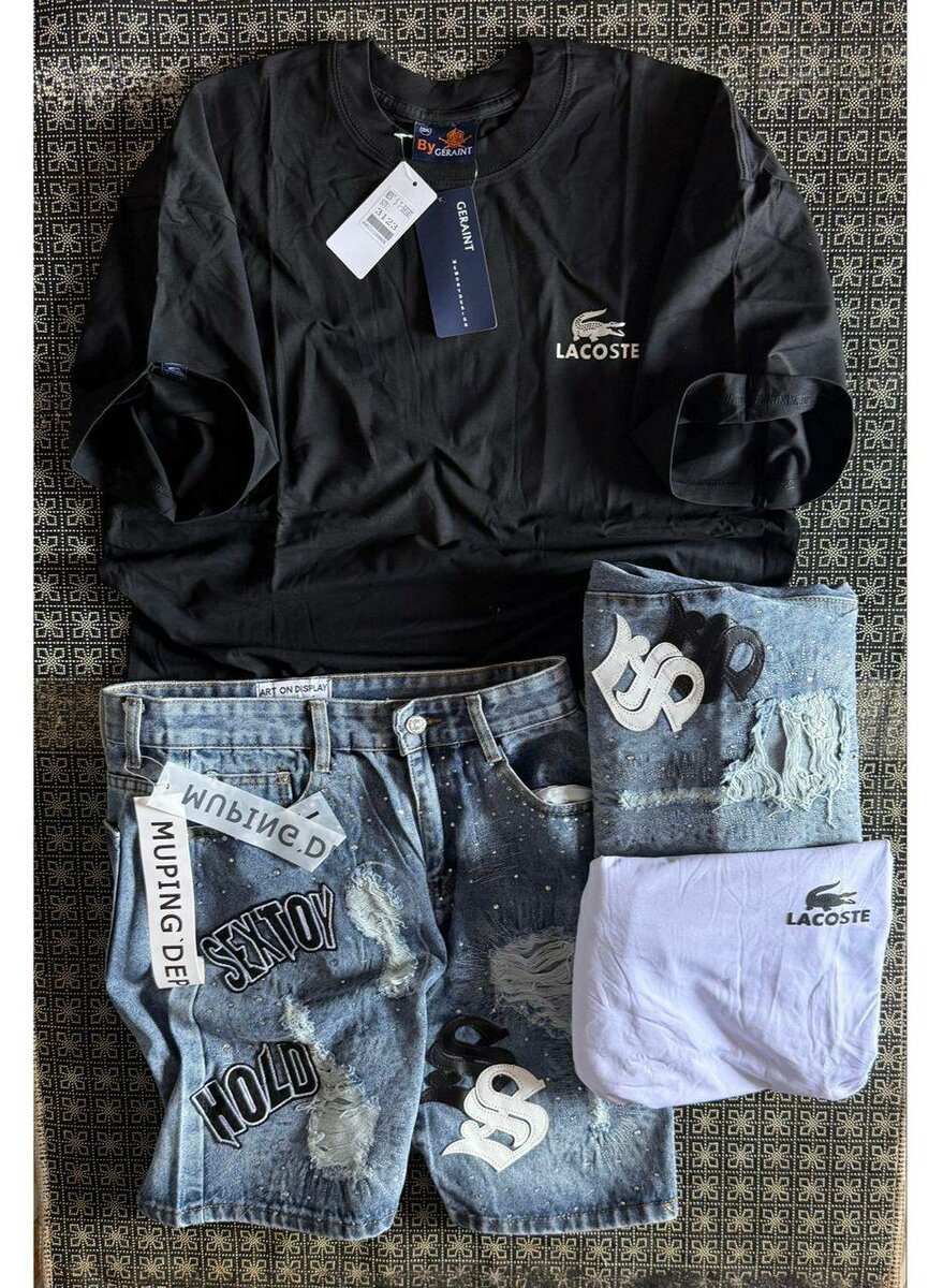 T-shirt et short décontractés