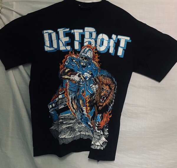 T-shirt oversize Detroit sport