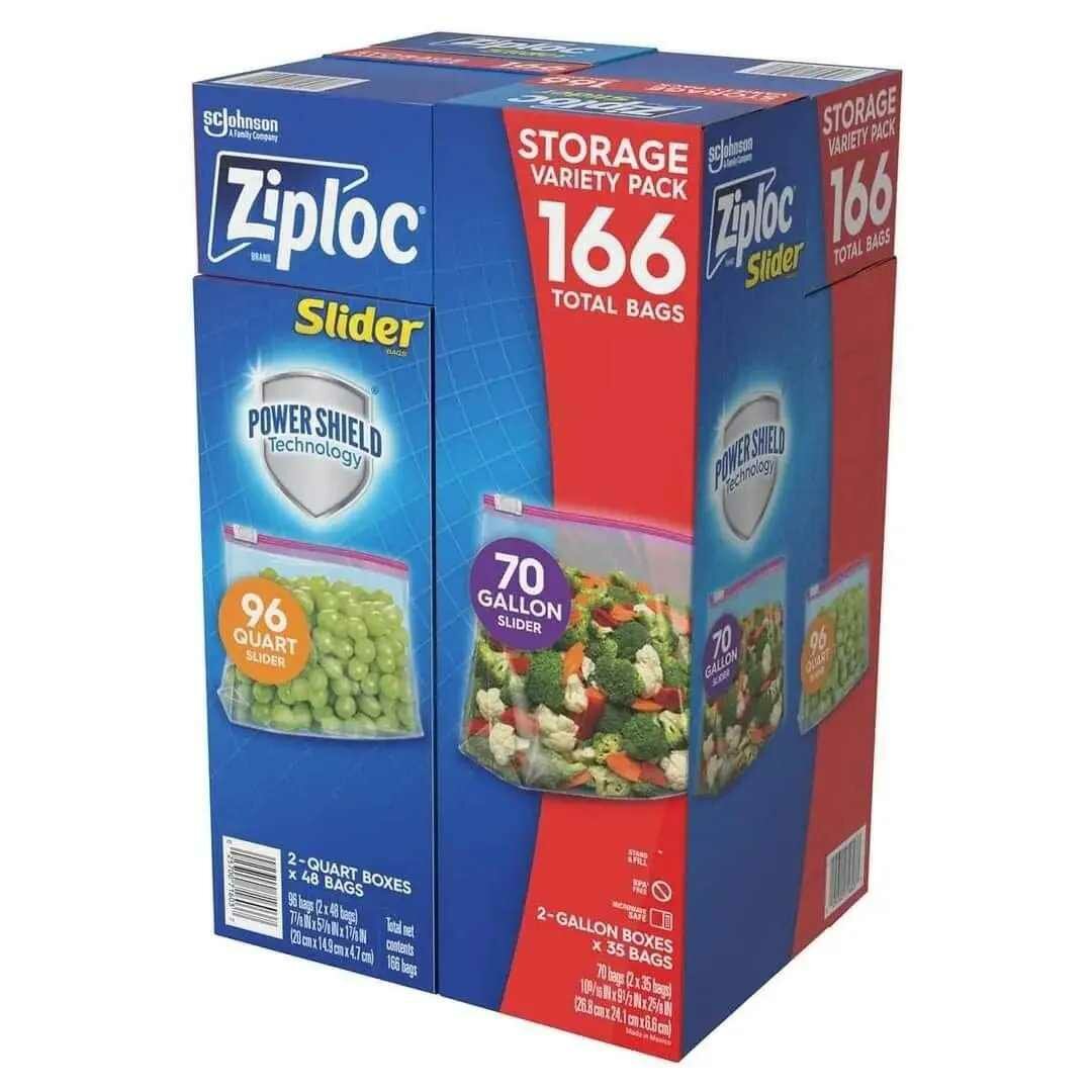 Ziploc slider