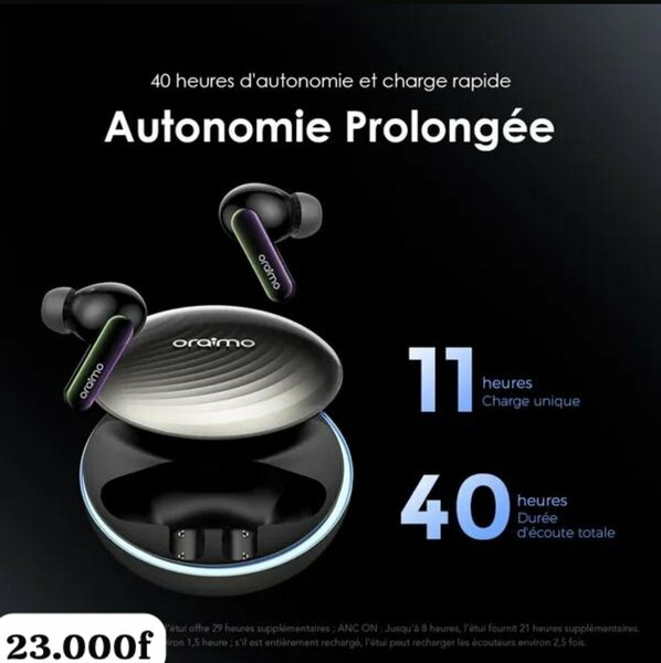 Écouteurs sans fil Oraimo