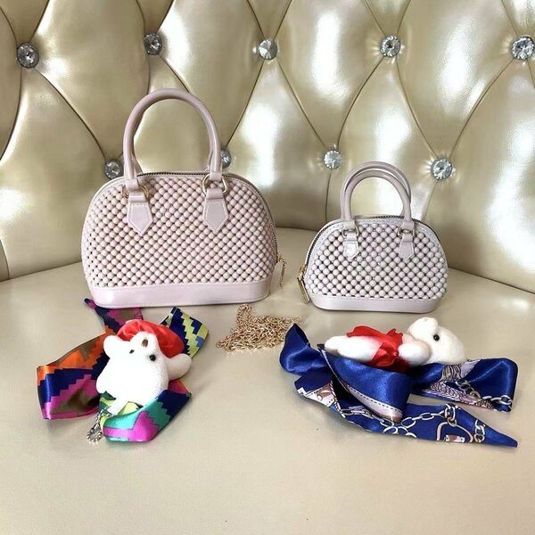 2 in 1 ladies beads bag