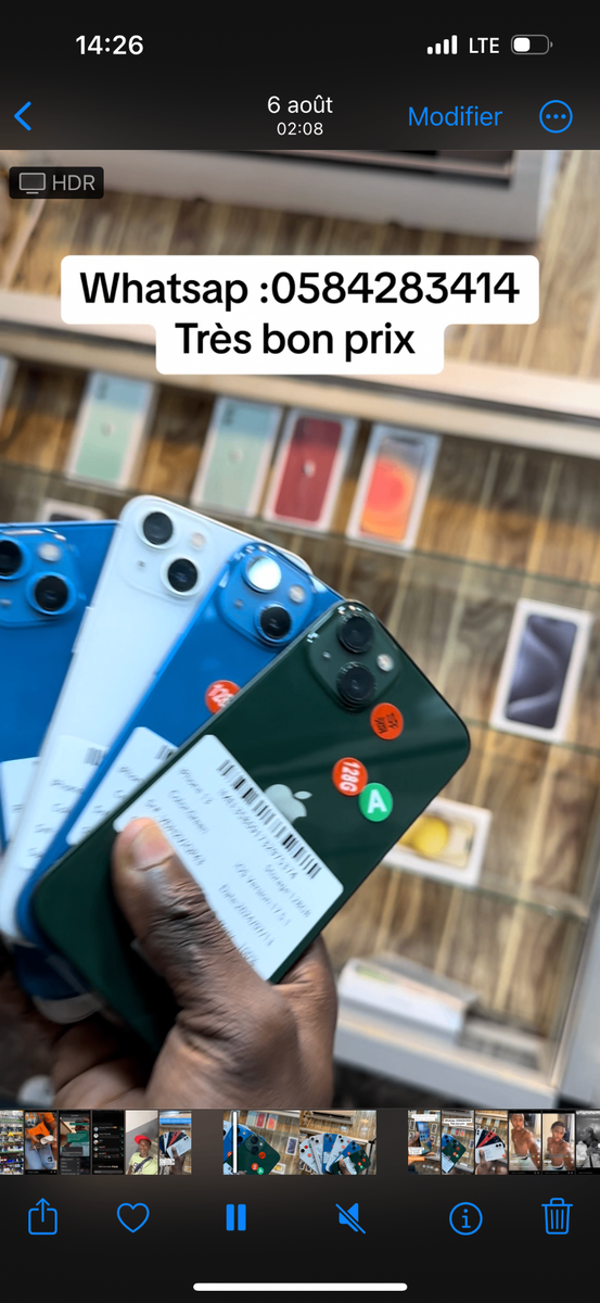 iPhone 13 simple 128gb quasi neuf