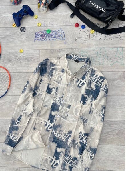 Chemise à motifs tendance